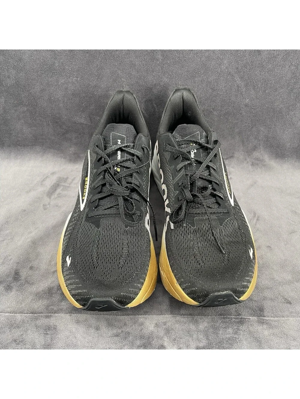 Brooks Hyperion Max 2 Men’s Running Shoes Black Gold US 10 D 1104341D098